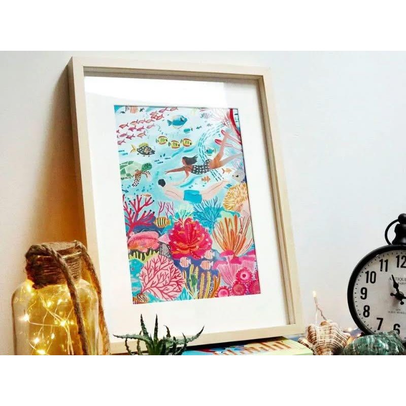 Petit Pinceau Ζωγραφική με Αριθμούς Coral Reef από την Miranda Sofroniou