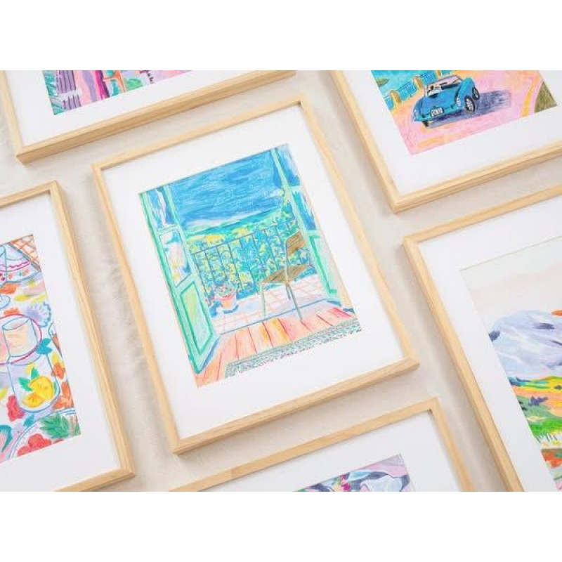 Petit Pastel Ζωγραφική με Αριθμούς The sea as a horizon