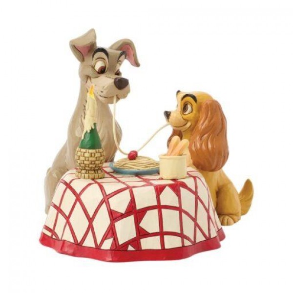 Φιγούρα Disney Dinner For Two Lady and the Tramp Spaghetti 15cm Φιγούρα Disney Dinner For Two Lady and the Tramp Spaghetti 15cm