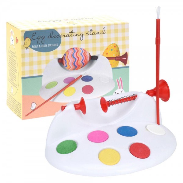 Μηχανή Ζωγραφικής Πασχαλινού Αυγού Σετ με Χρώματα + Πινέλο Μηχανή Ζωγραφικής Πασχαλινού Αυγού Σετ με Χρώματα + Πινέλο