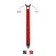 Legami Ladybug Two-Colour Ballpoint Pen - ClicknClack