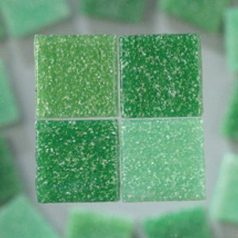 Ψηφίδες MosaixPro 10x10x4mm 200gr Πράσινη ποικιλία