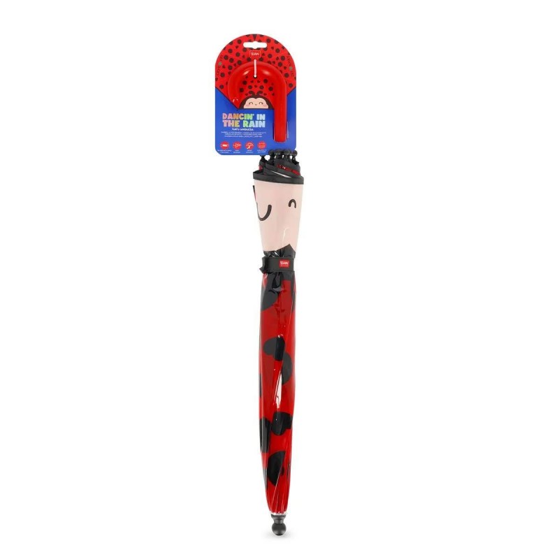 Legami Ladybug Kids Umbrella - Dancin’ in the Rain