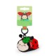 Legami Ladybug Plush Key Ring - Tiny Super Soft!