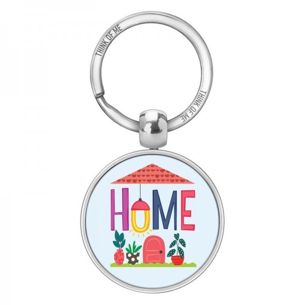 Μεταλλικό Μπρελόκ 3,6cm Home Λουλούδια