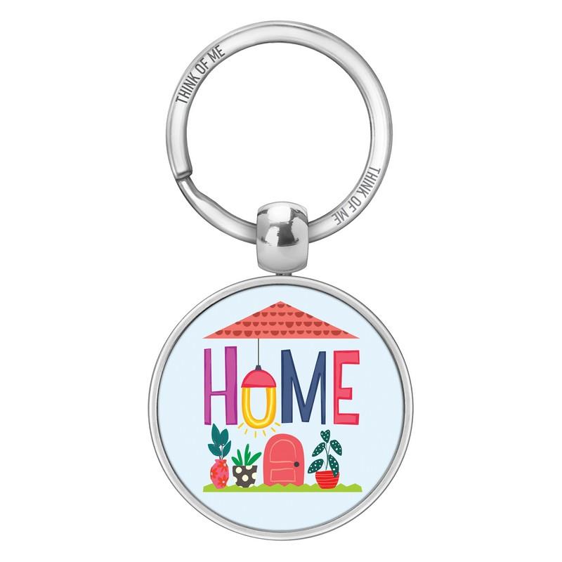 Μεταλλικό Μπρελόκ 3,6cm Home Λουλούδια