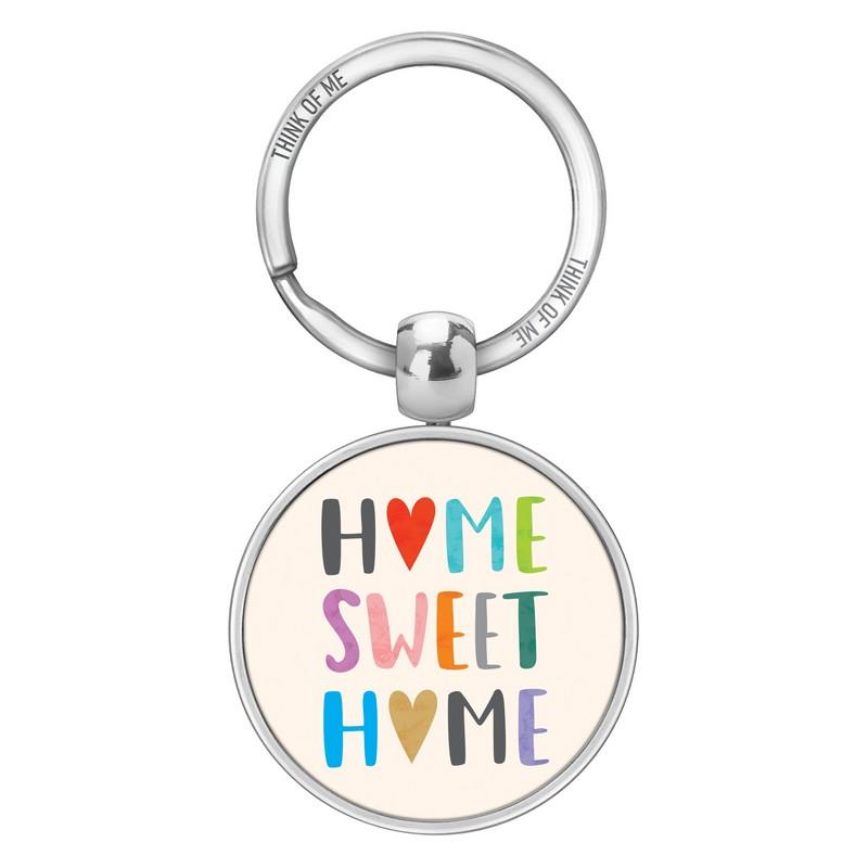 Μεταλλικό Μπρελόκ 3,6cm Home Sweet Home