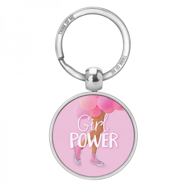 Μεταλλικό Μπρελόκ 3,6cm Girl Power
