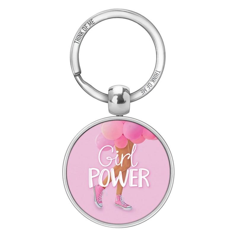 Μεταλλικό Μπρελόκ 3,6cm Girl Power