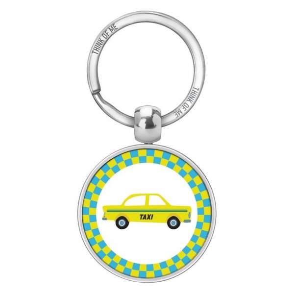 Μεταλλικό Μπρελόκ 3,6cm Taxi