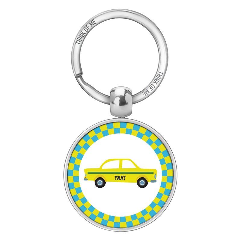 Μεταλλικό Μπρελόκ 3,6cm Taxi