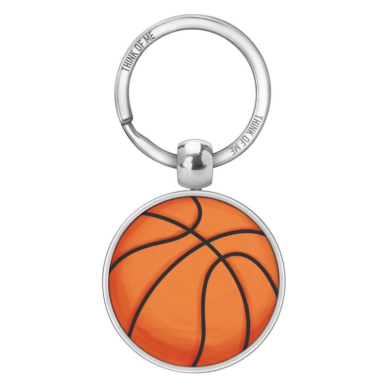 Μεταλλικό Μπρελόκ 3,6cm Μπάλα Basket