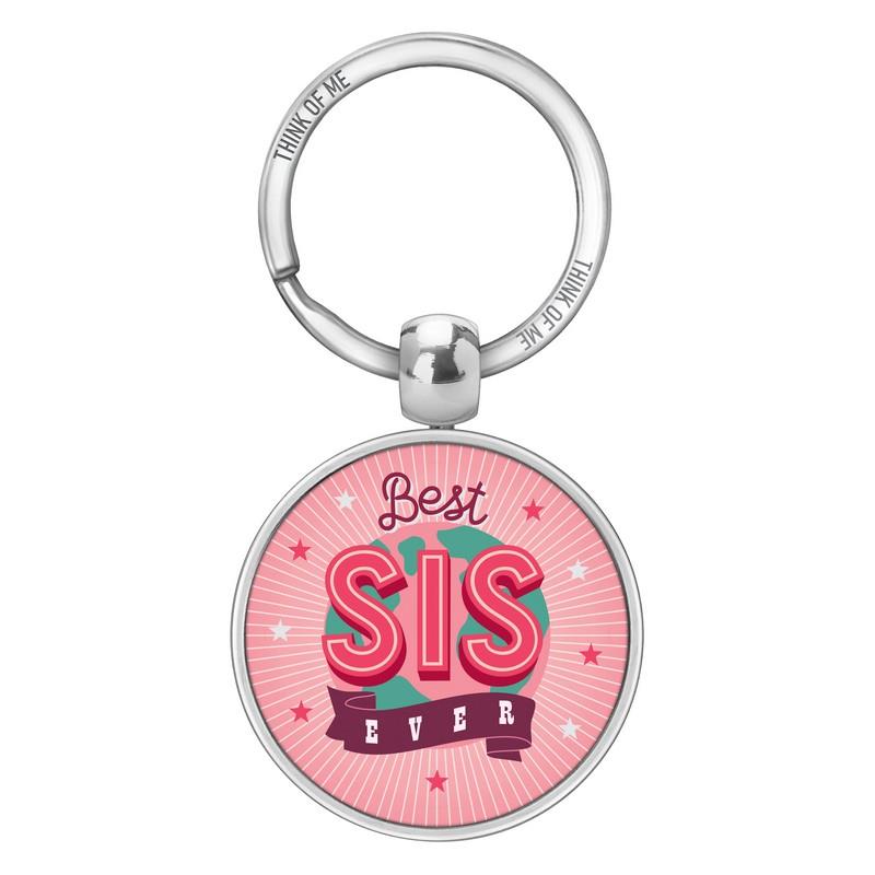 Μεταλλικό Μπρελόκ 3,6cm Best Sis