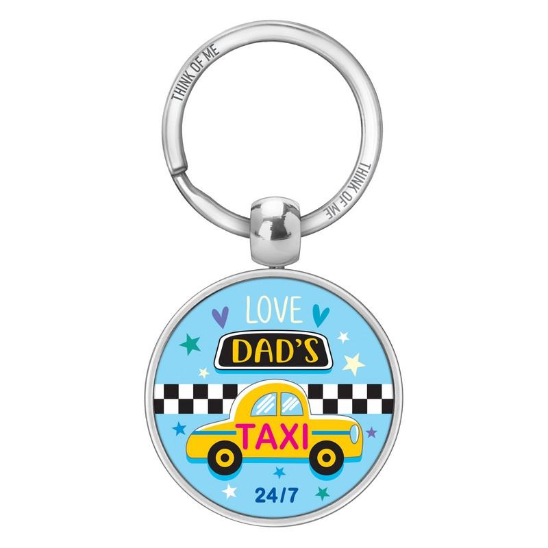 Μεταλλικό Μπρελόκ 3,6cm Dads Taxi
