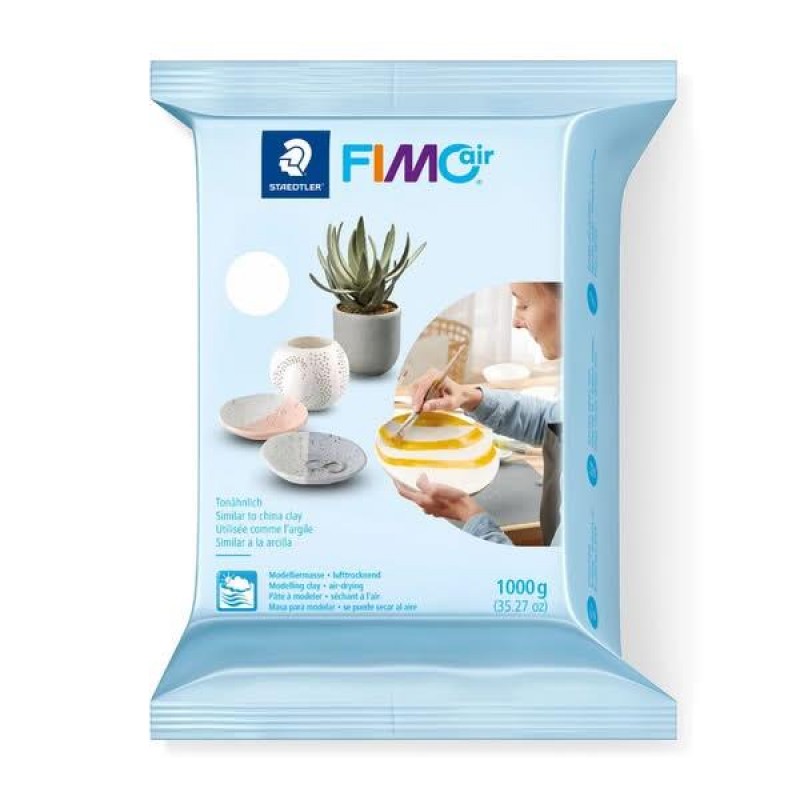 Fimo Air Πηλός Αυτοξηραινόμενος Λευκός 1000gr
