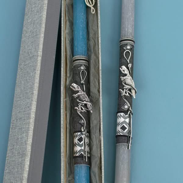 Λαμπάδα με Καρφίτσα Δεινόσαυρο