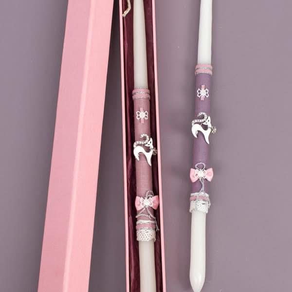 Λαμπάδα με Μινι Καρίιτσα Γάτα Λαμπάδα με Μινι Καρίιτσα Γάτα