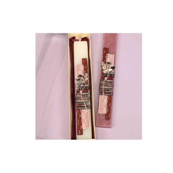 Λαμπάδα Πλακέ Κοντή Νεράιδα Πάνω σε Βιβλία Λαμπάδα Πλακέ Κοντή Νεράιδα Πάνω σε Βιβλία