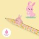 Legami Σετ 2 Gel Pens with Animal Decoration Hoppy Easter