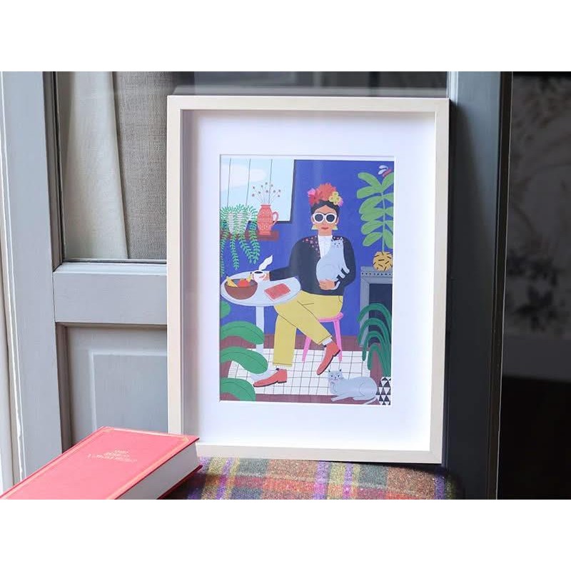 Petit Pinceau Ζωγραφική με Αριθμούς Το Κορίτσι με Γάτες Από τον Guillaume Denaudhome