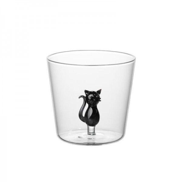 iTotal Ποτήρι In-Glass Black Cat