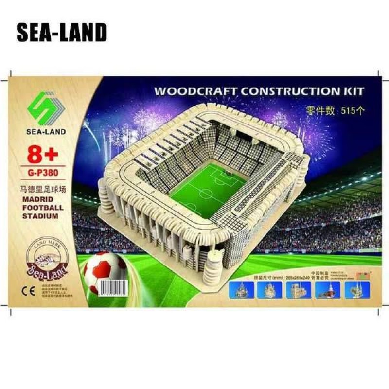 3D Puzzle Στάδιο Ποδοσφαίρου Bernabeu