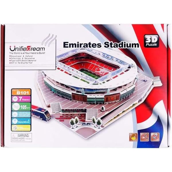 3D Puzzle Στάδιο Ποδοσφαίρου Emirates