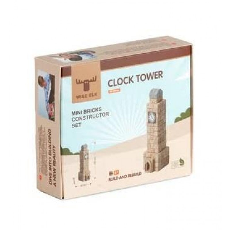 Wise Elk Σετ Κατασκευής Μοντέλου Clock Tower