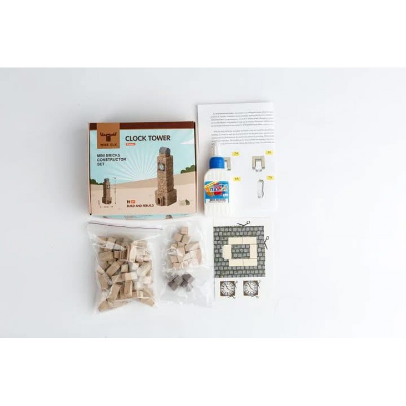 Wise Elk Σετ Κατασκευής Μοντέλου Clock Tower