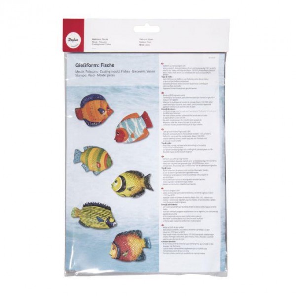 Καλούπι Ψαράκια 6 Σχέδια Καλούπι Ψαράκια 6 Σχέδια