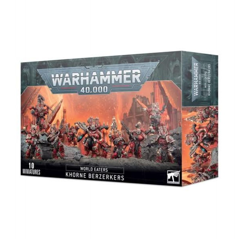 Warhammer 40K World Eaters Khorne Berserkers