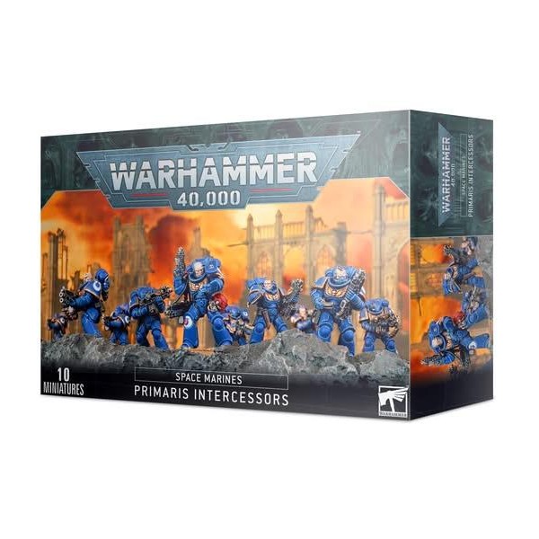 Warhammer 40K Space Marines Primaris Intercessors Warhammer 40K Space Marines Primaris Intercessors