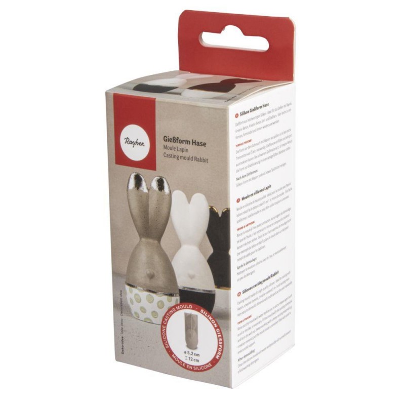 Καλούπι Σιλικόνης Λαγός 12x5.2cm