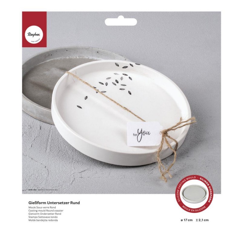 Καλούπι Σιλικόνης Δίσκος 17cm x 2.1cm Καλούπι Σιλικόνης Δίσκος 17cm x 2.1cm