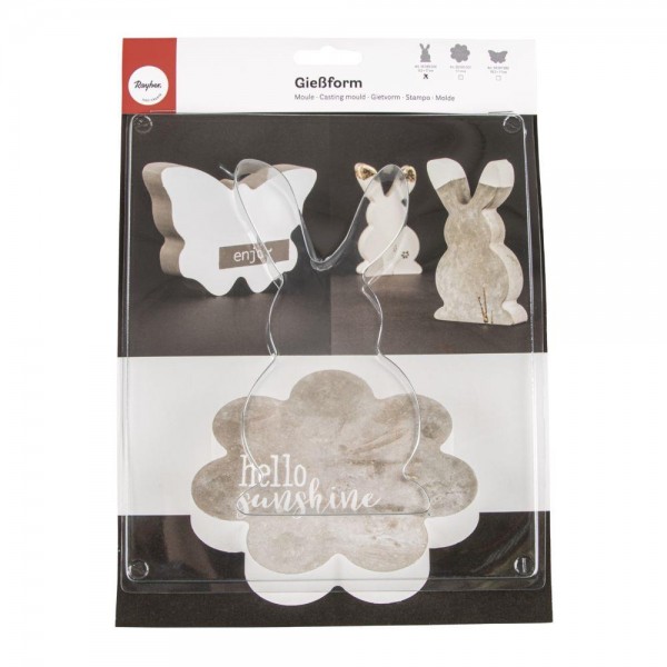 Καλούπι Πλαστικό Κουνέλι 9.2x17x3cm Καλούπι Πλαστικό Κουνέλι 9.2x17x3cm