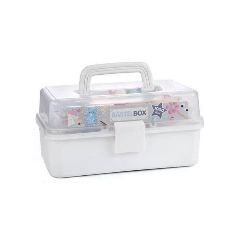 Lulubug Craft Box Σετ με 1000 Αξεσουάρ Χειροτεχνίας σε Βαλιτσάκι