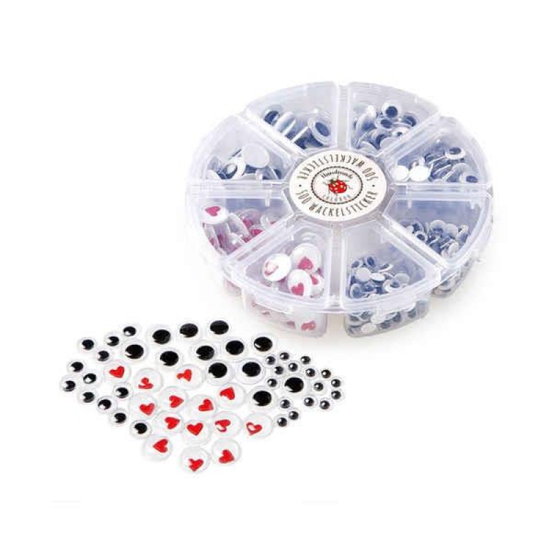 Lulubug Σετ Ματάκια/Καρδιές 500 τεμάχια Lulubug Σετ Ματάκια/Καρδιές 500 τεμάχια