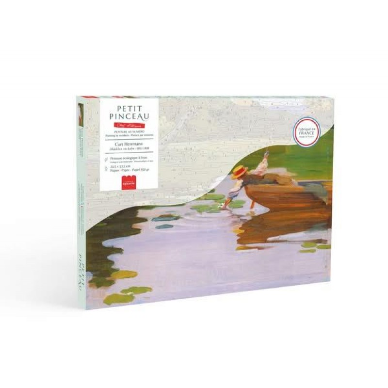 Petit Pinceau Ζωγραφική με Αριθμούς Girl in a boat - Curt Herrmann