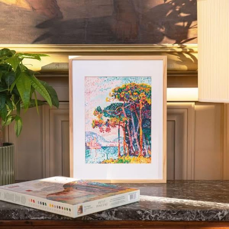 Petit Pinceau Ζωγραφική με Αριθμούς Antibes (La Pinede) - Paul Signac