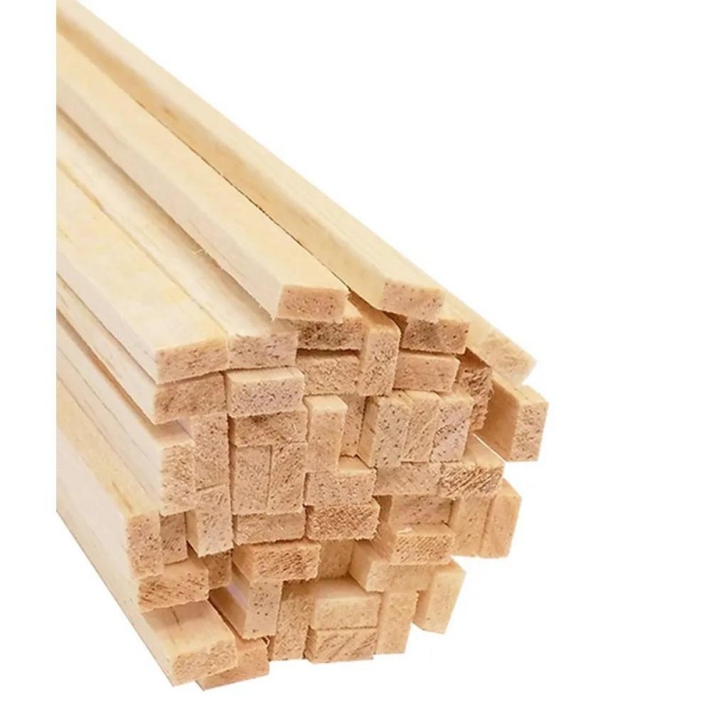 Τετράγωνη Ράβδος Balsa Πάχους 10x10mm