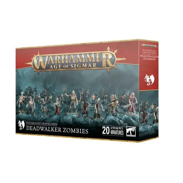 Warhammer Age of Sigmar Soulblight Gravelords Deadwalker Zombies Warhammer Age of Sigmar Soulblight Gravelords Deadwalker Zombies