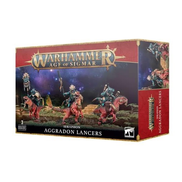 Warhammer Age of Sigmar Seraphon Aggradon Lancers Warhammer Age of Sigmar Seraphon Aggradon Lancers