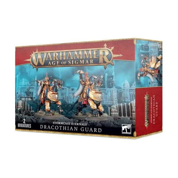 Warhammer Age of Sigmar Stormcast Eternals Dracothian Guard Warhammer Age of Sigmar Stormcast Eternals Dracothian Guard