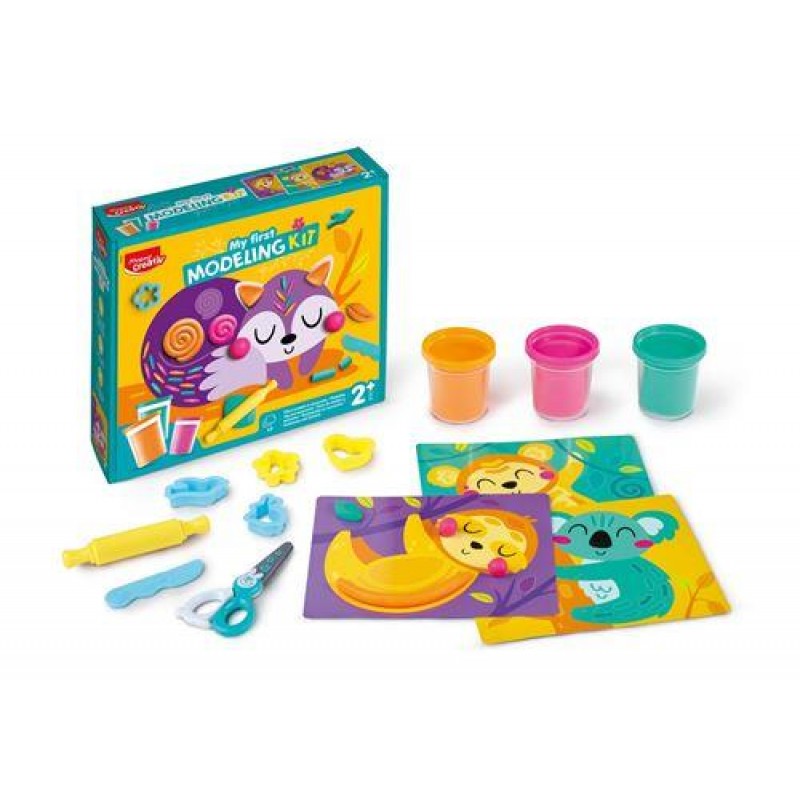 Maped Σετ Πλαστοζυμαράκια 3 Χρώματα και Αξεσουάρ Maped Σετ Πλαστοζυμαράκια 3 Χρώματα και Αξεσουάρ