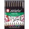 Σετ 9 Pigma Micron Brush Χρωματιστά