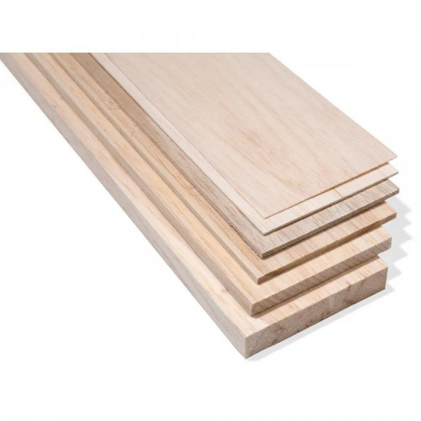 Φύλλο Balsa 10x100cm Πάχους 3mm Φύλλο Balsa 10x100cm Πάχους 3mm