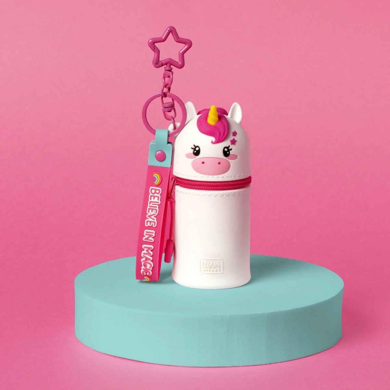 Legami Mini Kawaii - Coin Purse With Key Ring - Unicorn