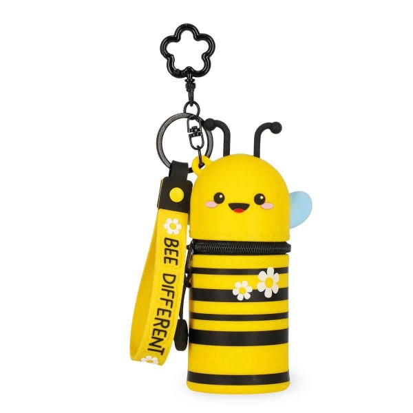 Legami Mini Kawaii - Coin Purse With Key Ring - Bee