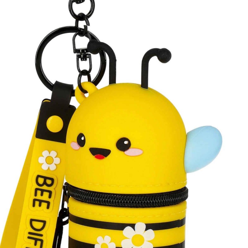 Legami Mini Kawaii - Coin Purse With Key Ring - Bee