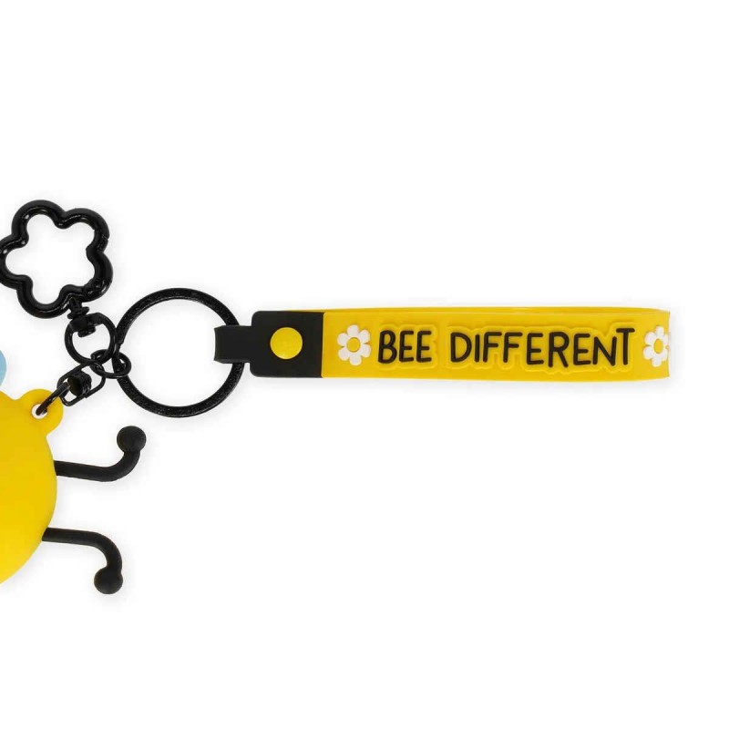 Legami Mini Kawaii - Coin Purse With Key Ring - Bee